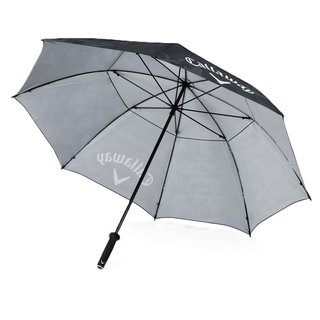 Callaway Double Canopy 64" Shield paraplu, zwart/camouflage