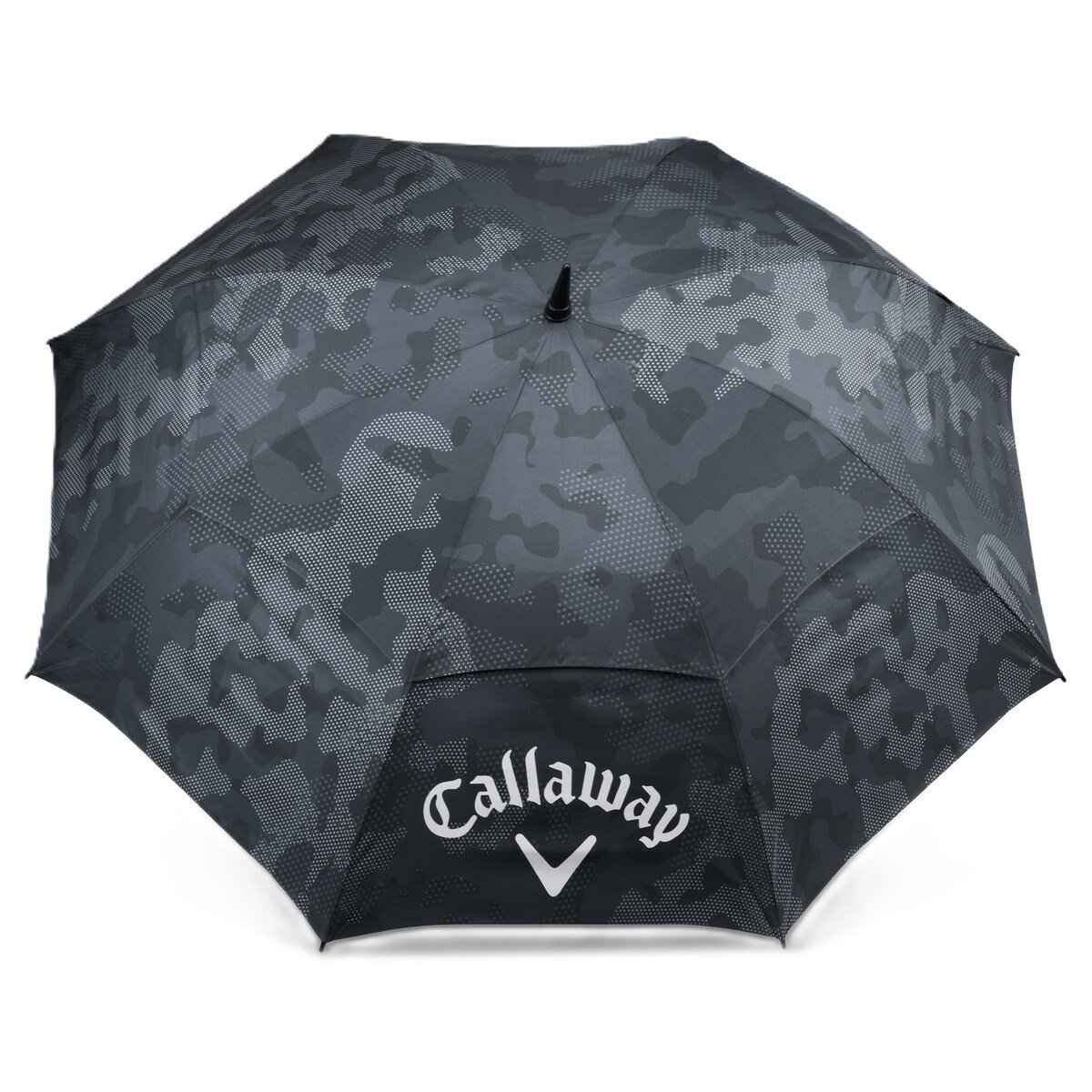 Callaway Double Canopy 64" Shield paraplu, zwart/camouflage