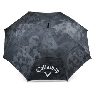 Callaway Double Canopy 64" Shield paraplu, zwart/camouflage