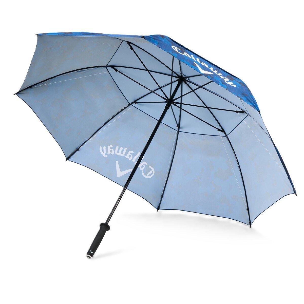 Callaway Double Canopy 64" Shield paraplu, marine/rood
