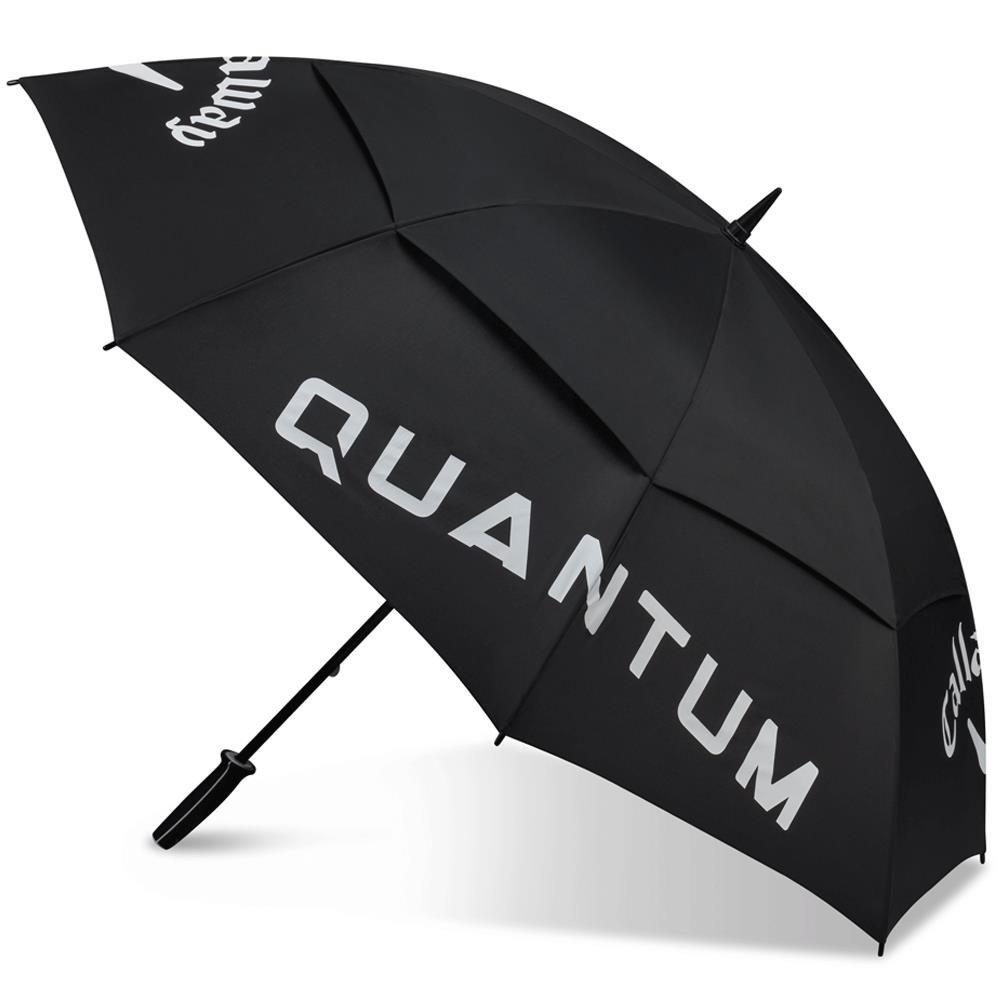 Callaway QUANTUM Double Canopy paraplu 68", zwart