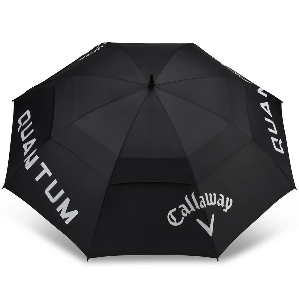 Callaway QUANTUM Double Canopy paraplu 68", zwart