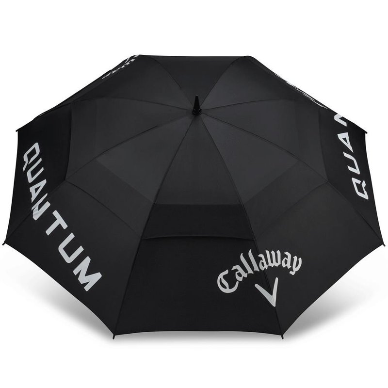 Callaway QUANTUM Double Canopy paraplu 68", zwart