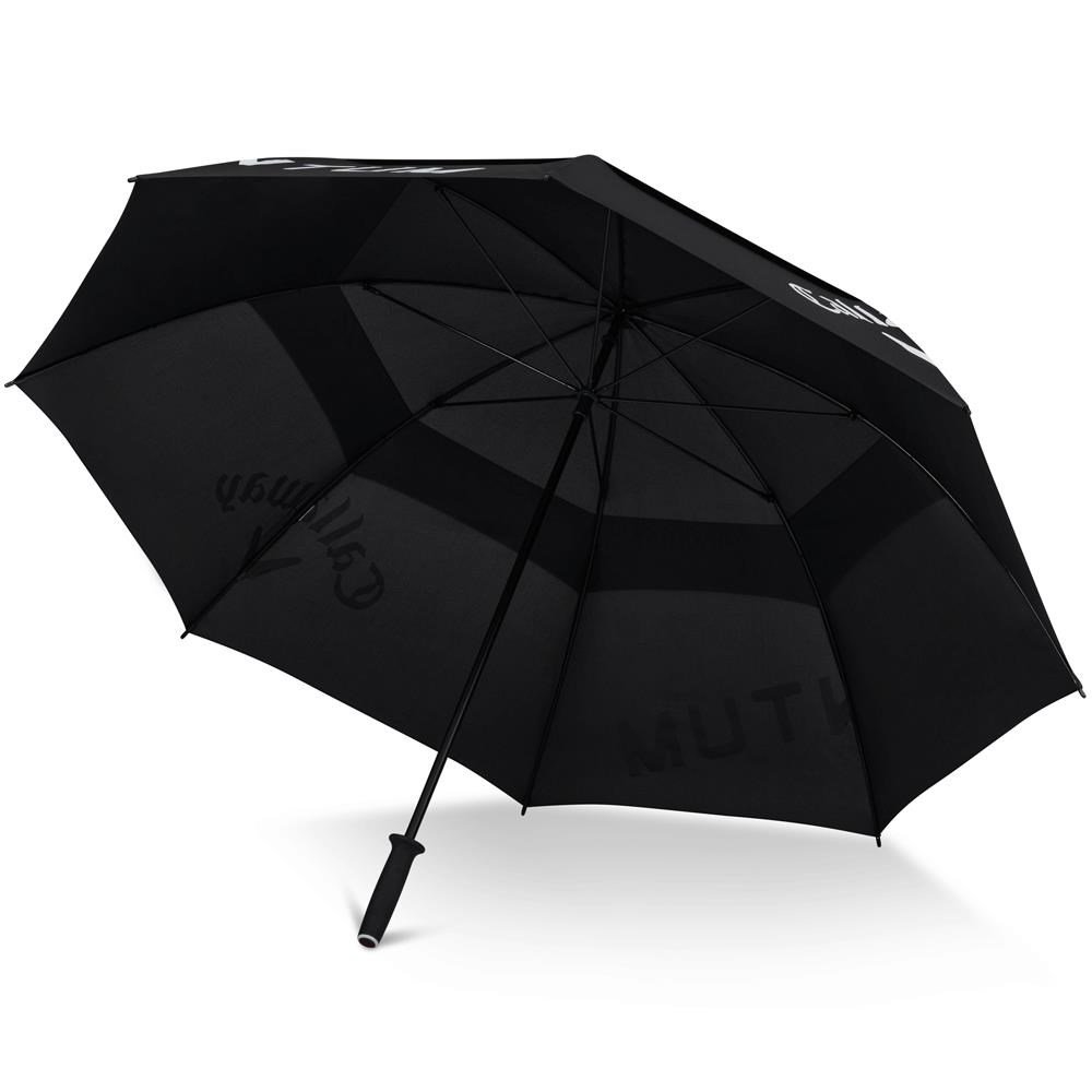 Callaway QUANTUM Double Canopy paraplu 68", zwart