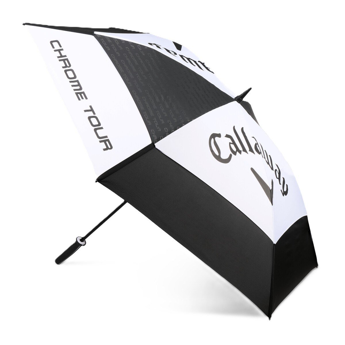 Callaway Tour Authentic Double Canopy 68" paraplu, zwart/wit