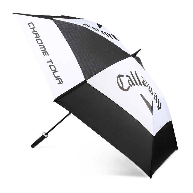 Callaway Tour Authentic Double Canopy 68" paraplu, zwart/wit