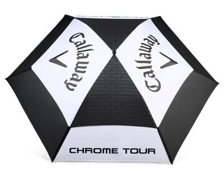 Callaway Tour Authentic Double Canopy 68" paraplu, zwart/wit