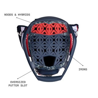 Ogio All Elements Silencer cart bag, zwart