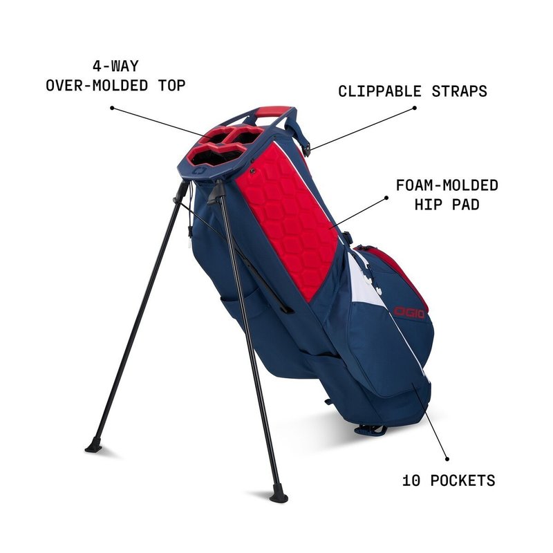 Ogio Fuse stand bag, zwart