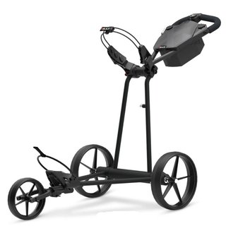 Big Max e-TI 3 elektrische golftrolley, phantom zwart (incl. accu en oplader)