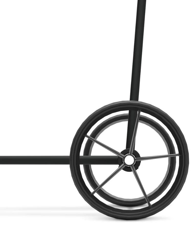 Big Max e-TI 3 elektrische golftrolley, phantom zwart (incl. accu en oplader)