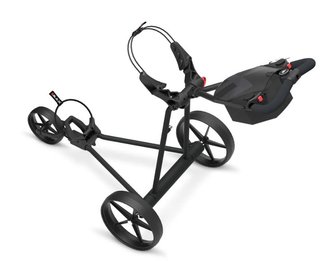 Big Max e-TI 3 elektrische golftrolley, phantom zwart (incl. accu en oplader)