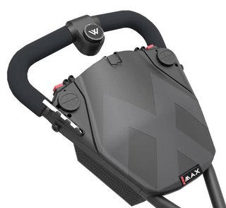 Big Max e-TI 3 elektrische golftrolley, phantom zwart (incl. accu en oplader)