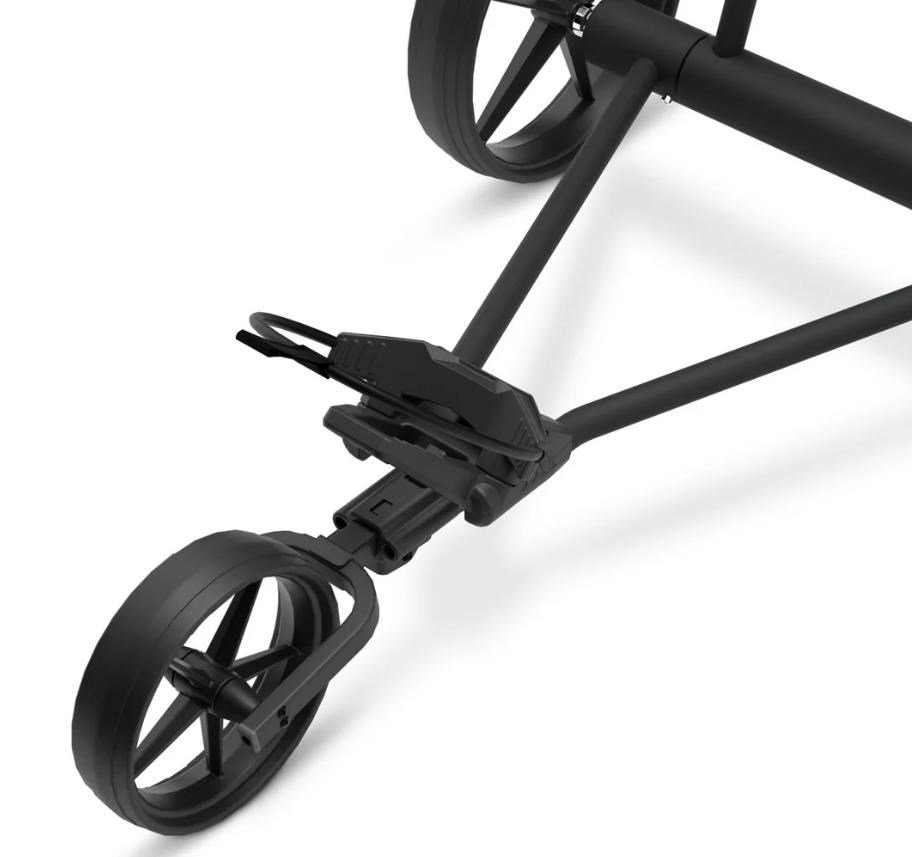 Big Max e-TI 3 elektrische golftrolley, phantom zwart (incl. accu en oplader)