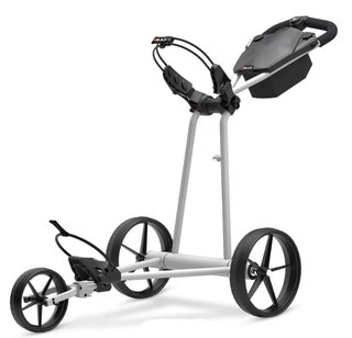 Big Max e-TI 3 elektrische golftrolley, grijs (incl. accu en oplader)