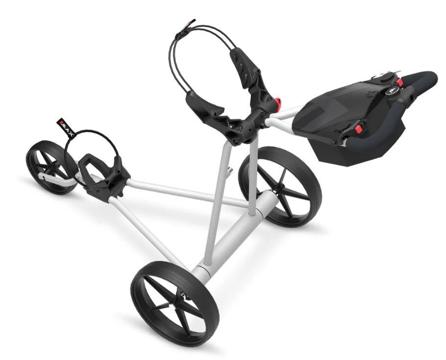 Big Max e-TI 3 elektrische golftrolley, grijs (incl. accu en oplader)