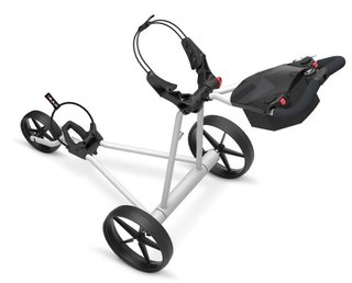 Big Max e-TI 3 elektrische golftrolley, grijs (incl. accu en oplader)