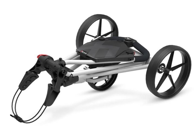 Big Max e-TI 3 elektrische golftrolley, grijs (incl. accu en oplader)