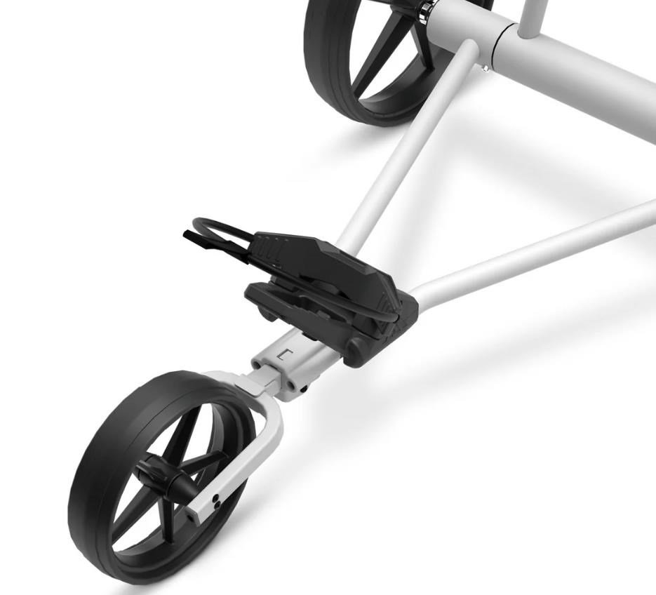 Big Max e-TI 3 elektrische golftrolley, grijs (incl. accu en oplader)