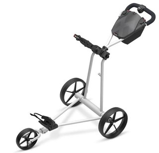 Big Max e-TI 3 elektrische golftrolley, grijs (incl. accu en oplader)