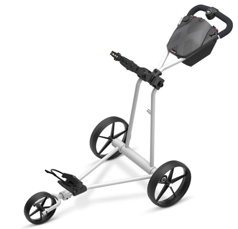 Big Max e-TI 3 elektrische golftrolley, grijs (incl. accu en oplader)