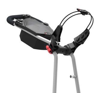 Big Max e-TI 3 elektrische golftrolley, grijs (incl. accu en oplader)