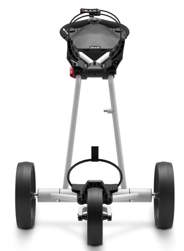 Big Max e-TI 3 elektrische golftrolley, grijs (incl. accu en oplader)