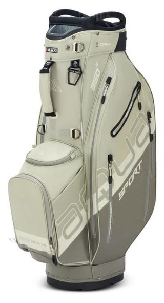 Big Max Aqua Sport 360 2 cart bag, grijs/lichtgrijs/gebroken wit