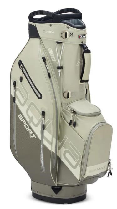 Big Max Aqua Sport 360 2 cart bag, grijs/lichtgrijs/gebroken wit