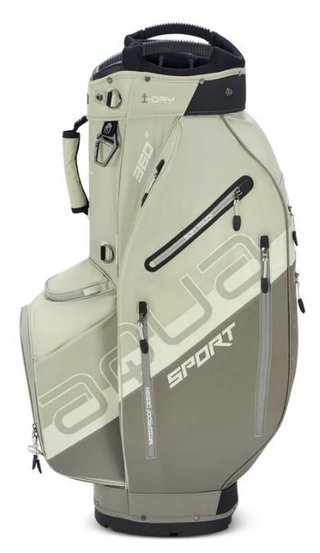 Big Max Aqua Sport 360 2 cart bag, grijs/lichtgrijs/gebroken wit