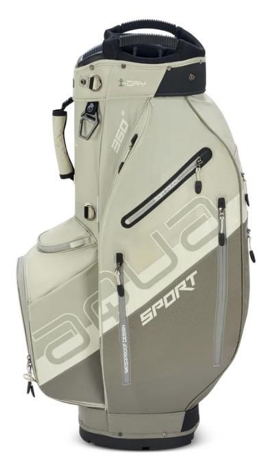 Big Max Aqua Sport 360 2 cart bag, grijs/lichtgrijs/gebroken wit