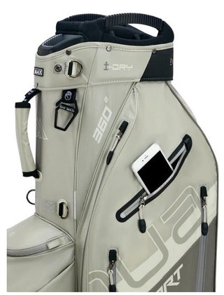 Big Max Aqua Sport 360 2 cart bag, grijs/lichtgrijs/gebroken wit