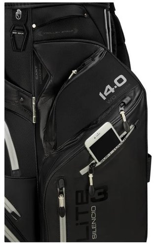 Big Max Dri Lite Silencio 3 Organizer cart bag, zwart