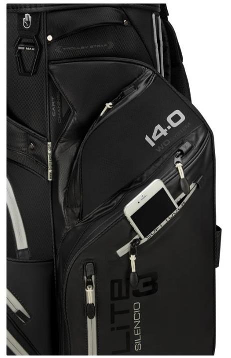 Big Max Dri Lite Silencio 3 Organizer cart bag, zwart