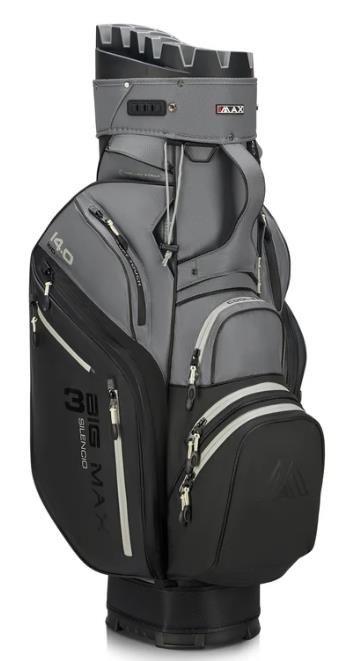 Big Max Dri Lite Silencio 3 Organizer cart bag, zwart/grijs