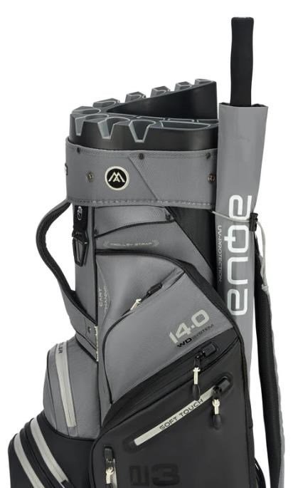 Big Max Dri Lite Silencio 3 Organizer cart bag, zwart/grijs