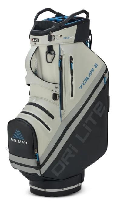 Big Max Dri Lite Tour 2 cart bag, zwart/gebroken wit/blauw