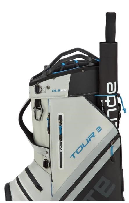 Big Max Dri Lite Tour 2 cart bag, zwart/gebroken wit/blauw