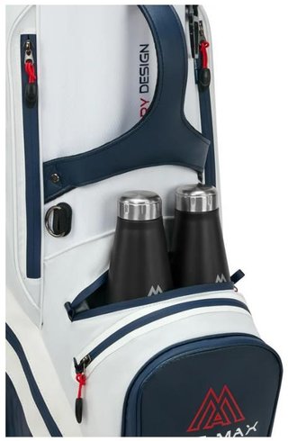 Big Max Dri Lite Tour 2 cart bag, rood/wit/navy