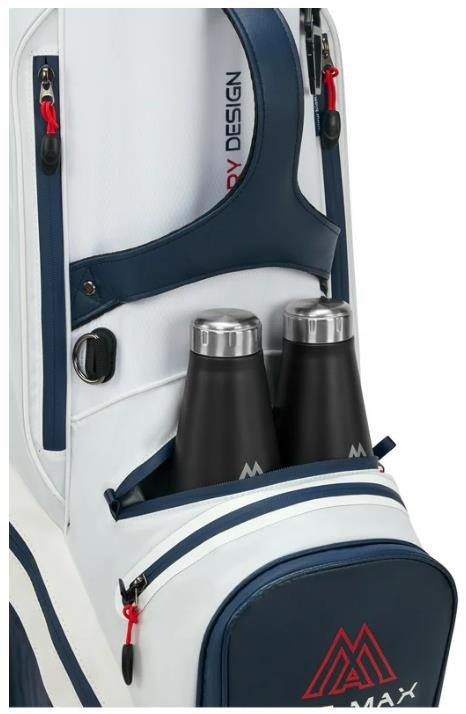 Big Max Dri Lite Tour 2 cart bag, rood/wit/navy