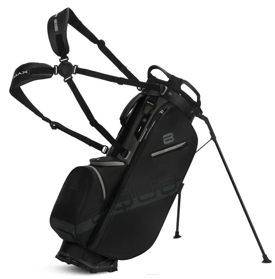 Big Max Aqua Eight H stand bag, zwart/antraciet