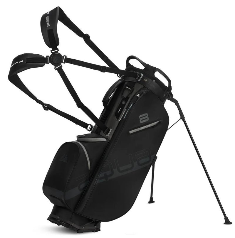 Big Max Aqua Eight H stand bag, zwart/antraciet