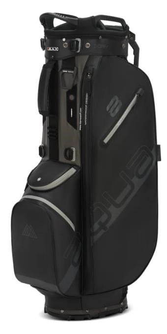 Big Max Aqua Eight H stand bag, zwart/antraciet