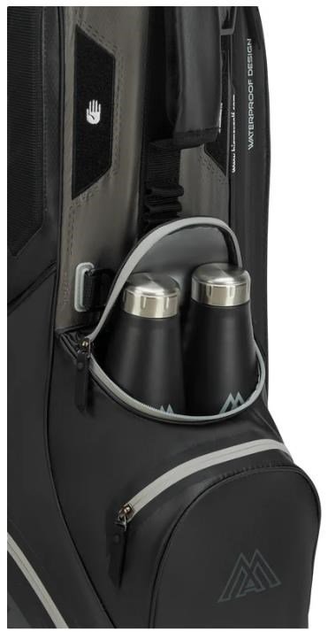 Big Max Aqua Eight H stand bag, zwart/antraciet