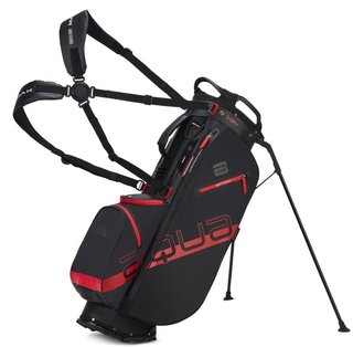 Big Max Aqua Eight H stand bag, zwart/rood