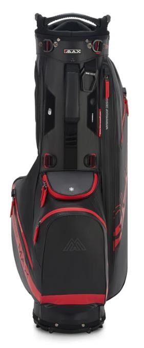 Big Max Aqua Eight H stand bag, zwart/rood