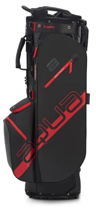 Big Max Aqua Eight H stand bag, zwart/rood