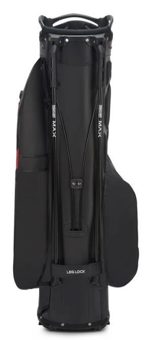 Big Max Aqua Eight H stand bag, zwart/rood