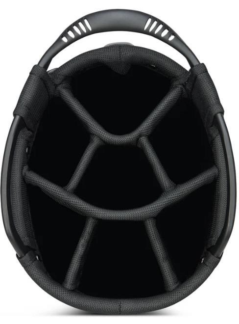 Big Max Aqua Eight H stand bag, zwart/rood