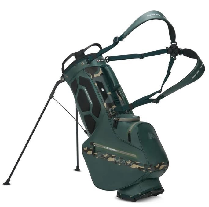 Big Max Aqua Eight H stand bag, forest green/green camo